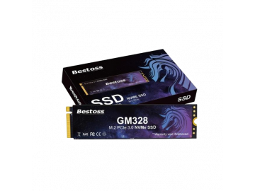 Ổ cứng SSD NVME Bestoss GM328-K3 256GB/512GB/1TB - Đọc/Ghi 3400/3100MB/s (NVMe PCIe Gen3x4, M2.2280)