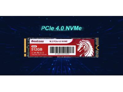 Ổ cứng SSD NVME Bestoss GM528 512GB/1TB/2TB - Đọc/Ghi 5000/4000MB/s (NVMe PCIe Gen4x4, M2.2280)