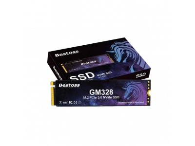 Ổ cứng SSD NVME Bestoss GM328-K3 256GB/512GB/1TB - Đọc/Ghi 3400/3100MB/s (NVMe PCIe Gen3x4, M2.2280)