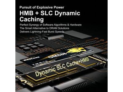 Ổ cứng SSD NVME Bestoss GM888-K7 512GB/1TB/2TB/4TB - Đọc/Ghi 7100/6200MB/s (NVMe PCIe Gen4x4, M2.2280)