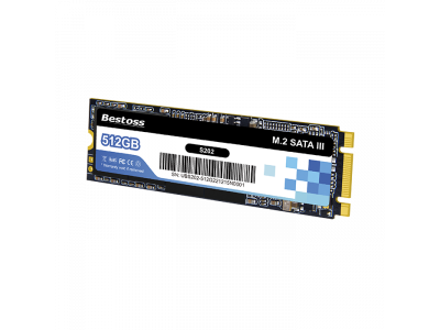 Ổ cứng SSD M2 SATA Bestoss S202 128GB/256GB/512GB/1TB - Đọc/Ghi 550/520MB/s (M2 SATA, M2.2280)